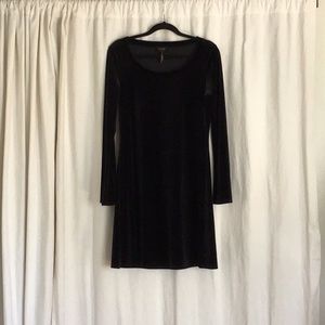 Laundry by design long sleeve black knee length